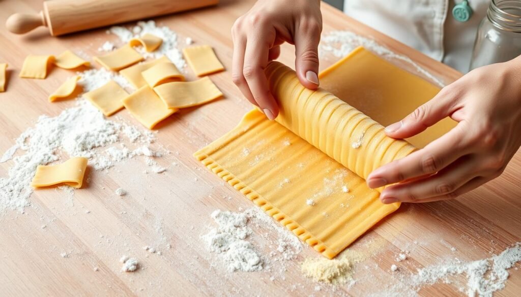 How to roll garganelli?