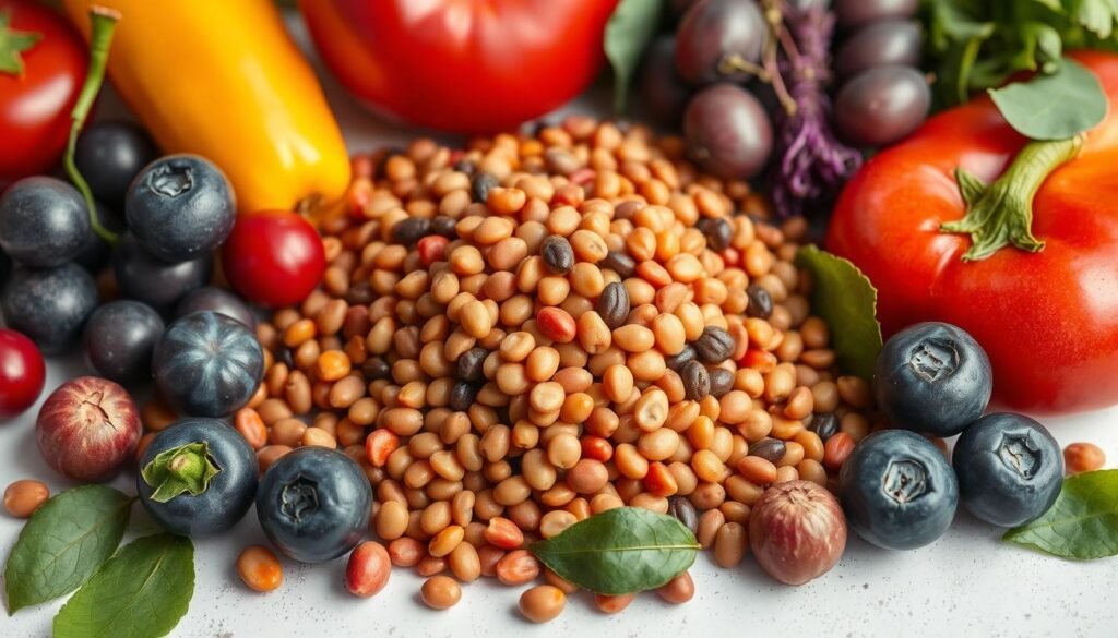 Polyphenols in lentils