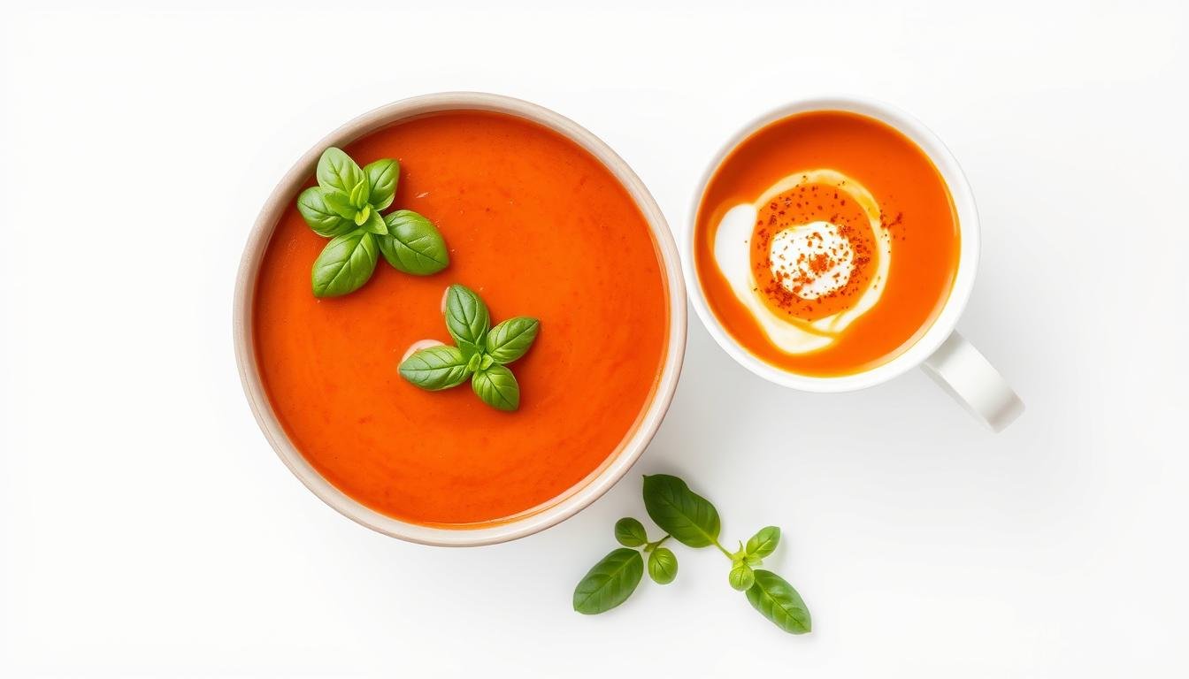 What is the difference between regular tomato soup and tomato bisque?