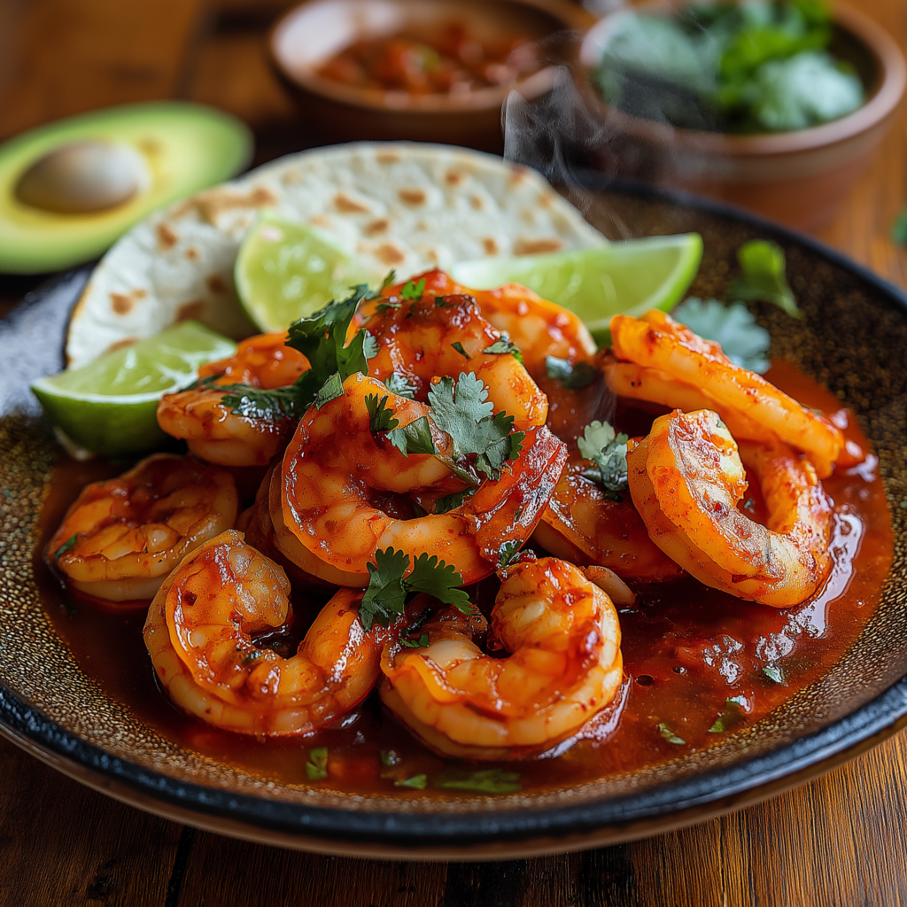 Spicy Camarones a la Diabla