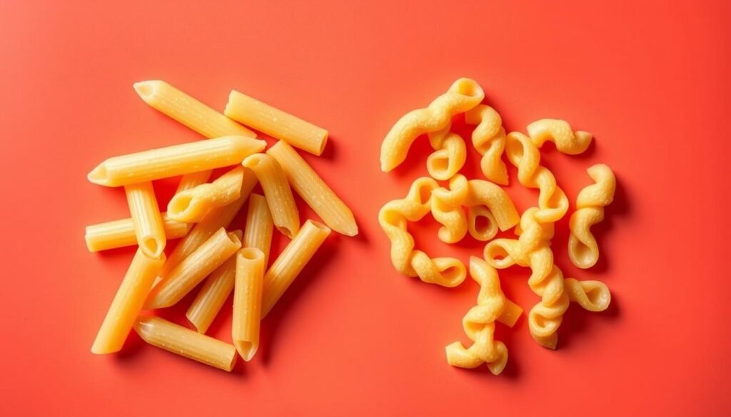 penne-and-garganelli-pasta-shapes