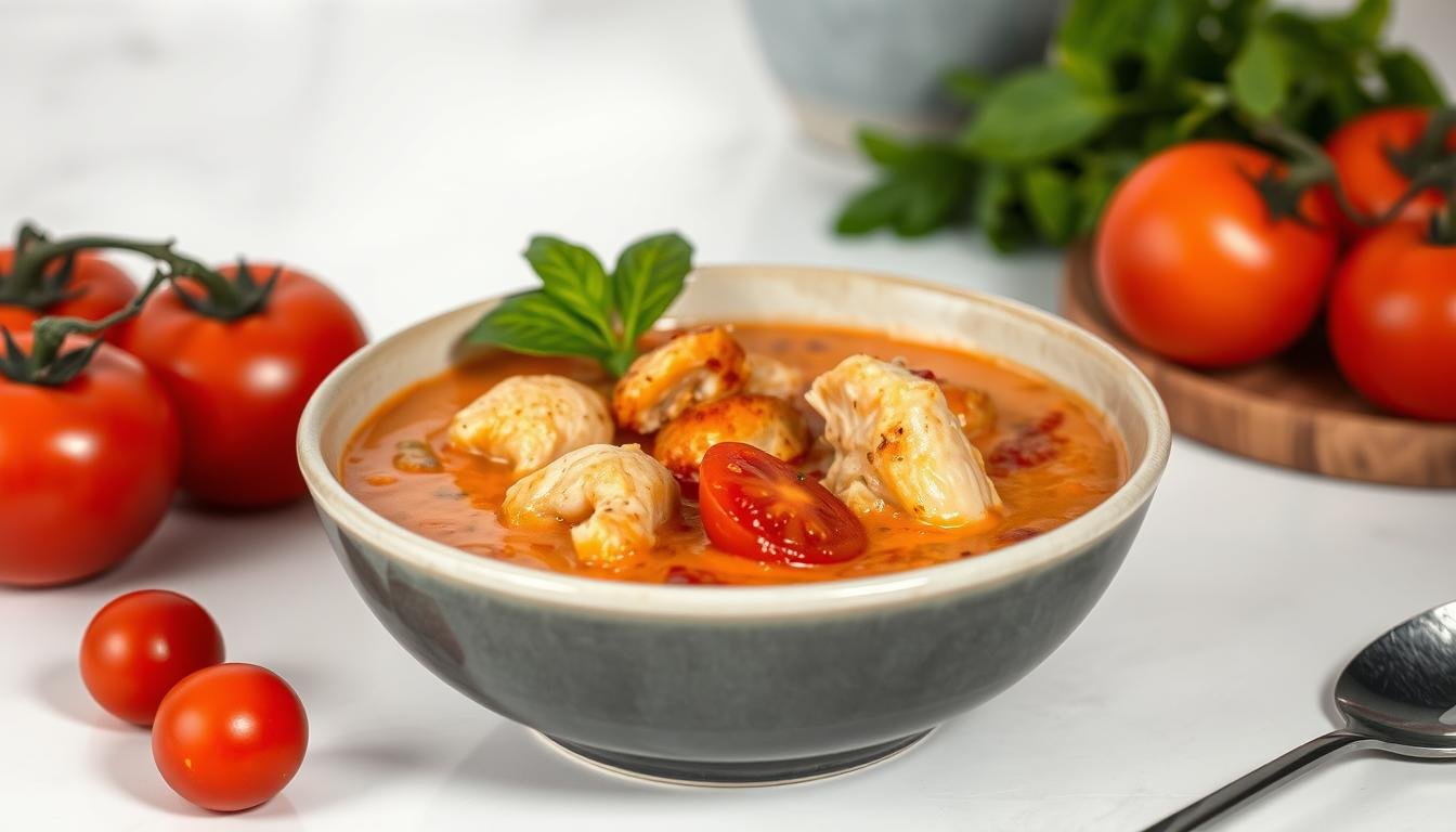 smoky chicken tomato bisque recipe